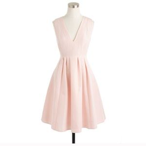 New J Crew Sophie Dress in Classic Faille Pink